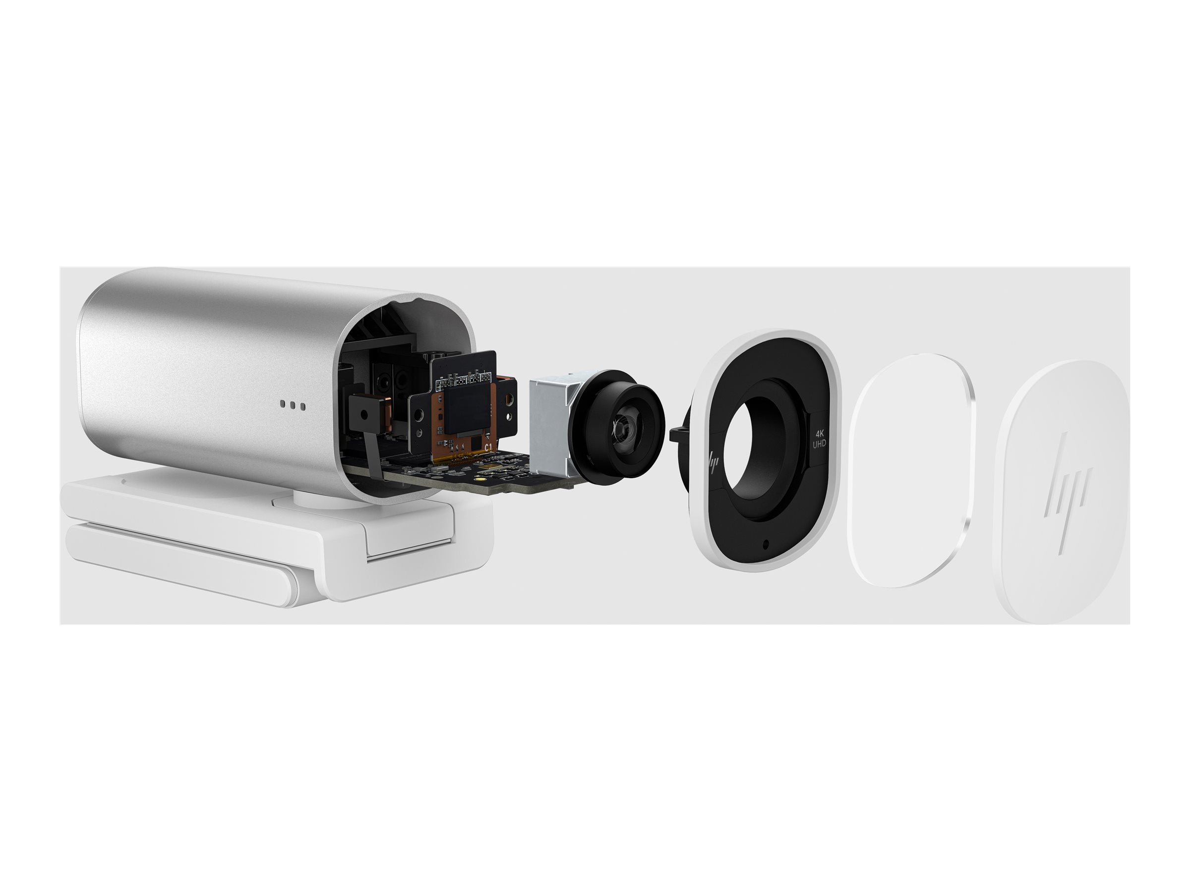 HP 960 Streaming - Webcam - Farbe - 3840 x 2160, Ansicht 3