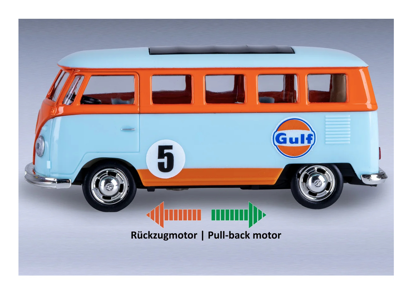 JAMARA Volkwagen T1 1 38 hellblau 3+, Ansicht 3