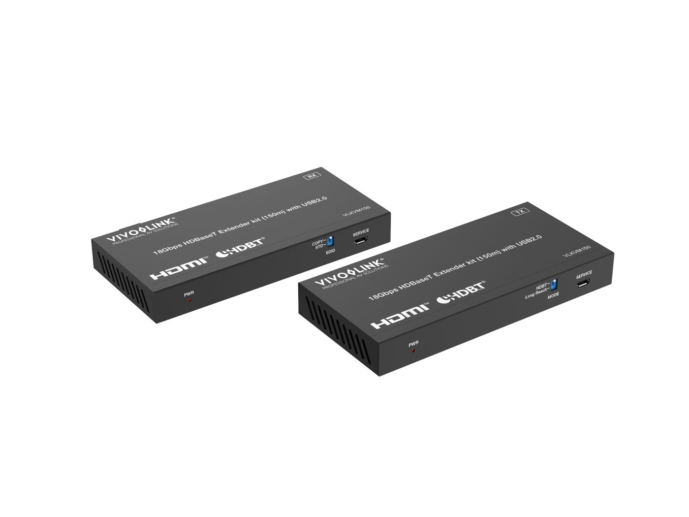 VivoLink HDBaseT KVM kit 150m with USB 2.0 - 18 Gbps, Ansicht 2