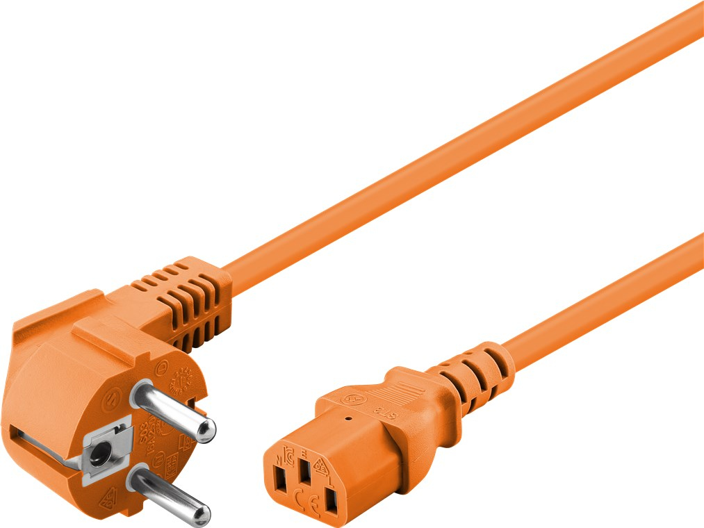 Goobay Stromkabel - IEC 60320 C13 zu CEE 7/7 (M), Ansicht 2