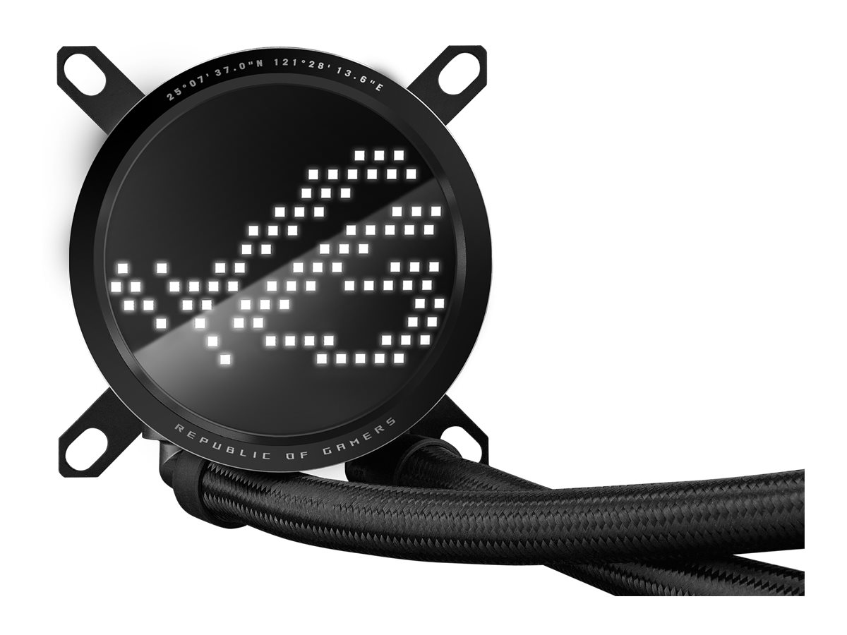 ASUS ROG RYUO III 240 ARGB - Prozessor-Flüssigkeitskühlsystem - Kühlergröße: 240 mm - (für: LGA1156, LGA1155, LGA1150, LGA1151, AM4, LGA1200, LGA1700, AM5)