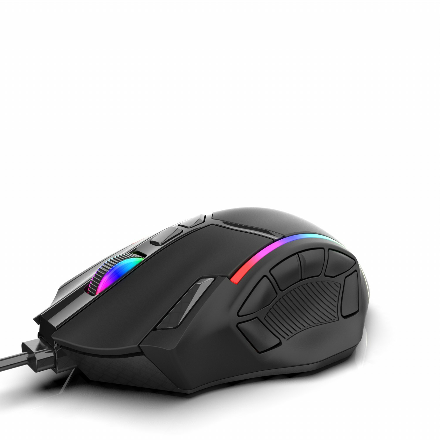 INCA Gaming Maus IMG-351 12800 DPI, RGB, USB - Maus - 12.800 dpi, Ansicht 2