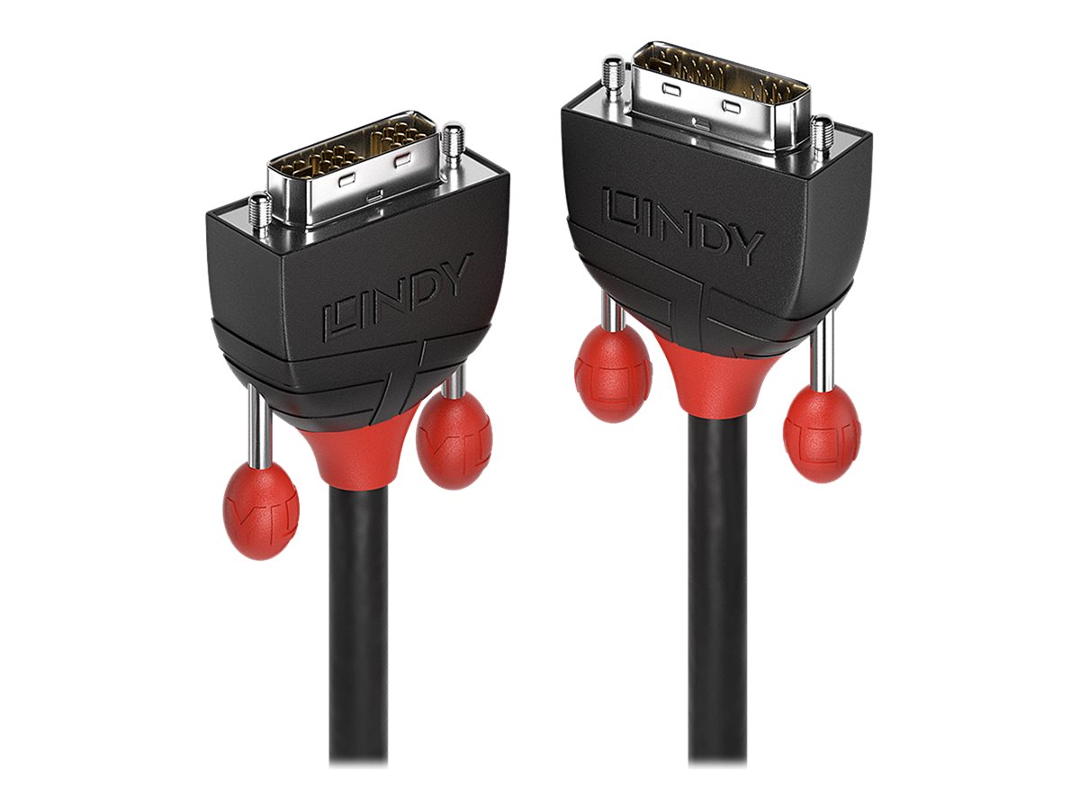Lindy Black Line - DVI-Kabel - Single Link - DVI-I (M)