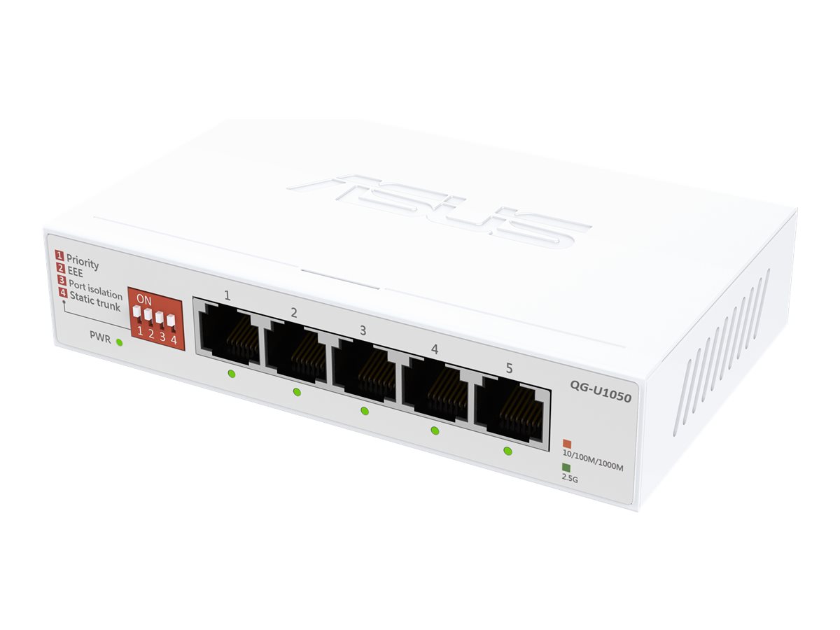 ASUS QG-U1050 - Switch - unmanaged - 5 x 2.5GBase-T