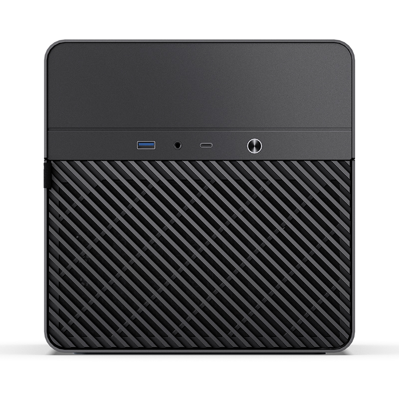 Jonsbo N2 Mini-ITX Gehäuse - schwarz - Gehäuse - Mini-ITX, Ansicht 3