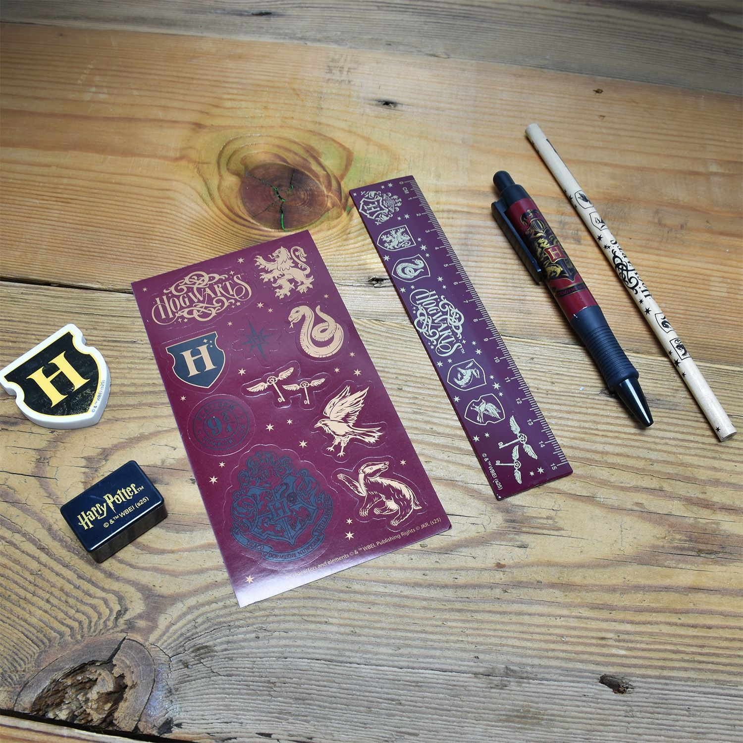 Thumbs Up Harry Potter Schreibwaren Set 6-Teilig Magical Locations, Ansicht 2