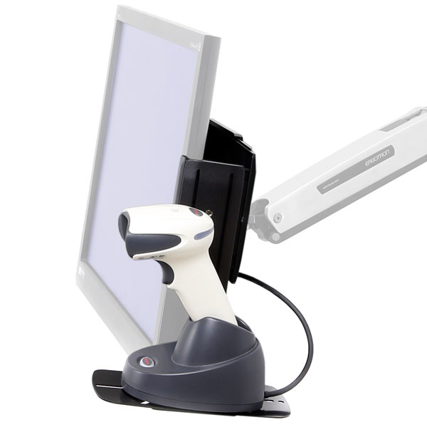 Ergotron Scanner Shelf, VESA Attach - Regal für Barcodescanner, Ansicht 2