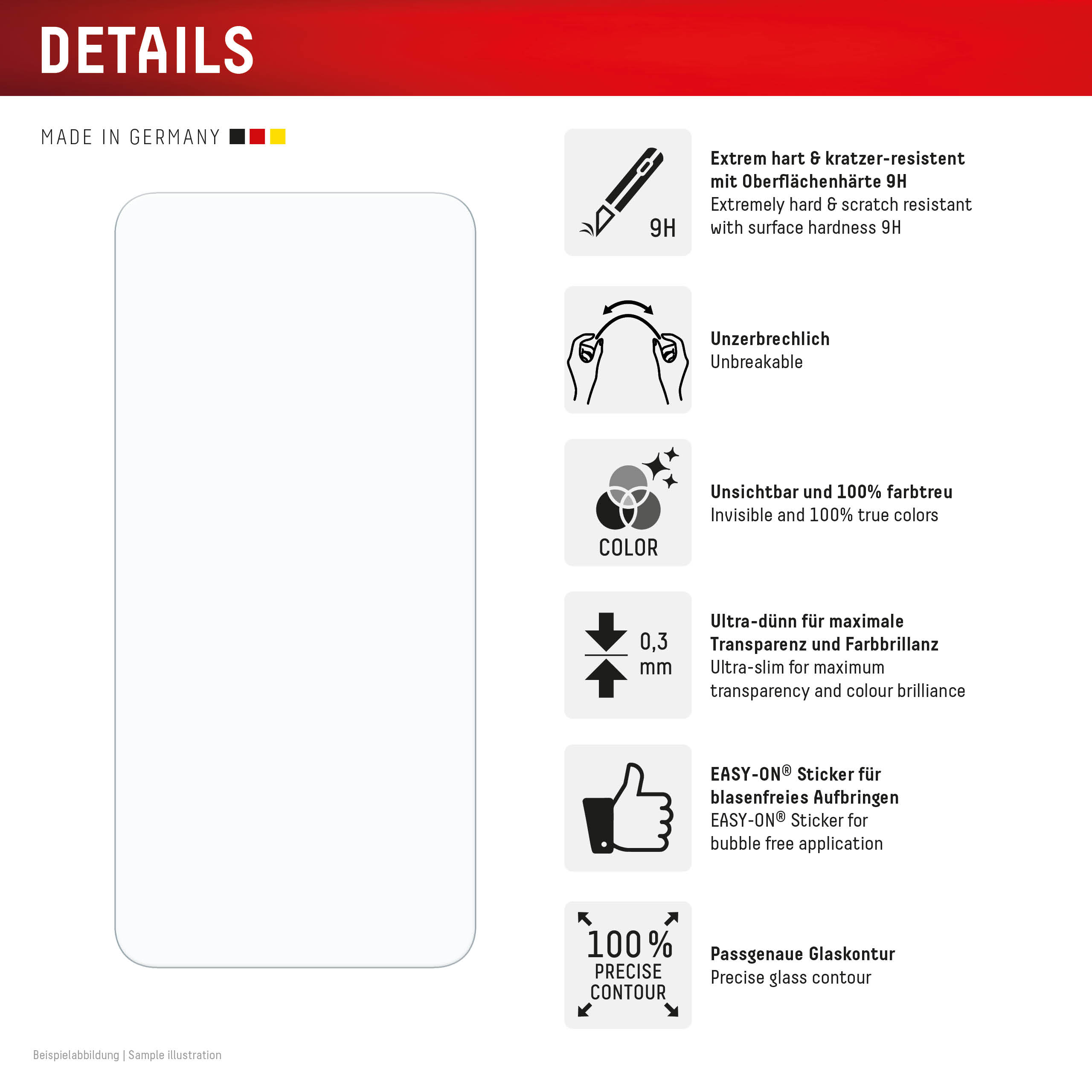 E.V.I. DISPLEX Smart Glass Samsung Galaxy S24 FE/S25 FE, Ansicht 3