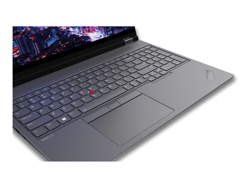 Lenovo ThinkPad P16 Gen 2 21FA - 180°-Scharnierdesign - Intel Core i7 i7-14700HX / 2.1 GHz - Win 11 Pro - RTX 2000 Ada - 64 GB RAM - 1 TB SSD TCG Opal Encryption 2, NVMe, Performance - 40.6 cm (16")