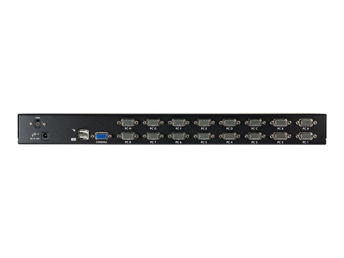 StarTech.com 16 Port 1HE USB VGA KVM Switch mit