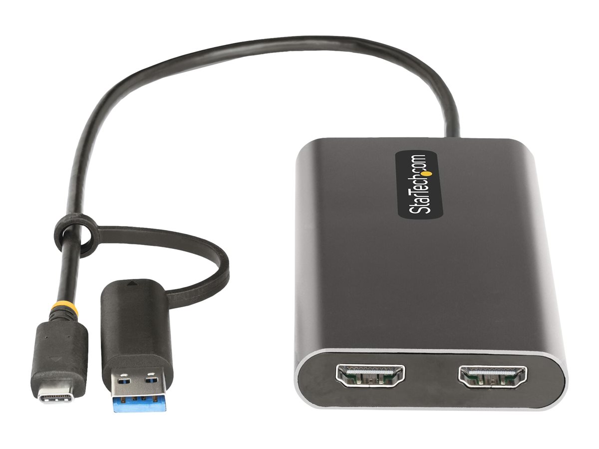 StarTech.com USB-C Dual HDMI Adapter - USB-C/USB