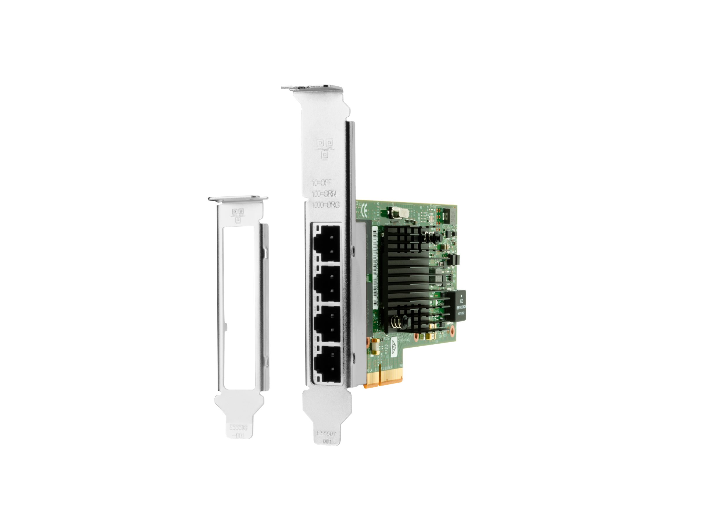HP Intel I350-T4 - Netzwerkadapter - PCIe 2.1 x4 Low-Profile