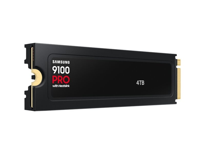 Samsung 9100 PRO MZ-VAP4T0 - SSD - verschlüsselt - 4 TB - mit Kühlkörper - intern - M.2 2280 - PCI Express 5.0 x4 (NVMe), Ansicht 4