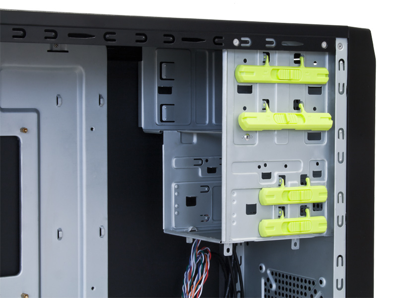 Chieftec LIBRA Series LG-01B - Tower - ATX - keine Spannungsversorgung (ATX12V 2.3/ PS/2), Ansicht 2