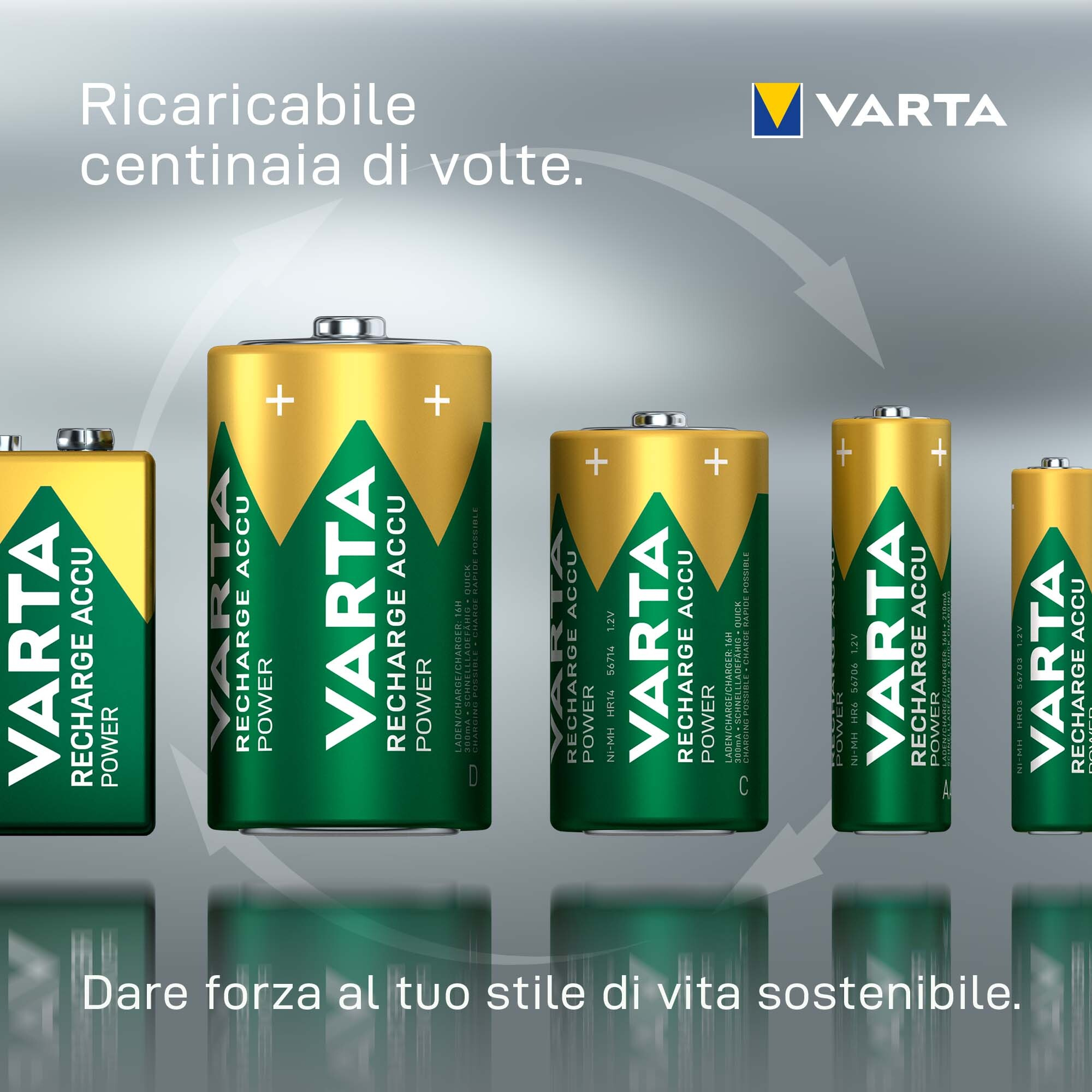 Varta Longlife - Batterie 2 x AAA - NiMH - (wiederaufladbar), Ansicht 2