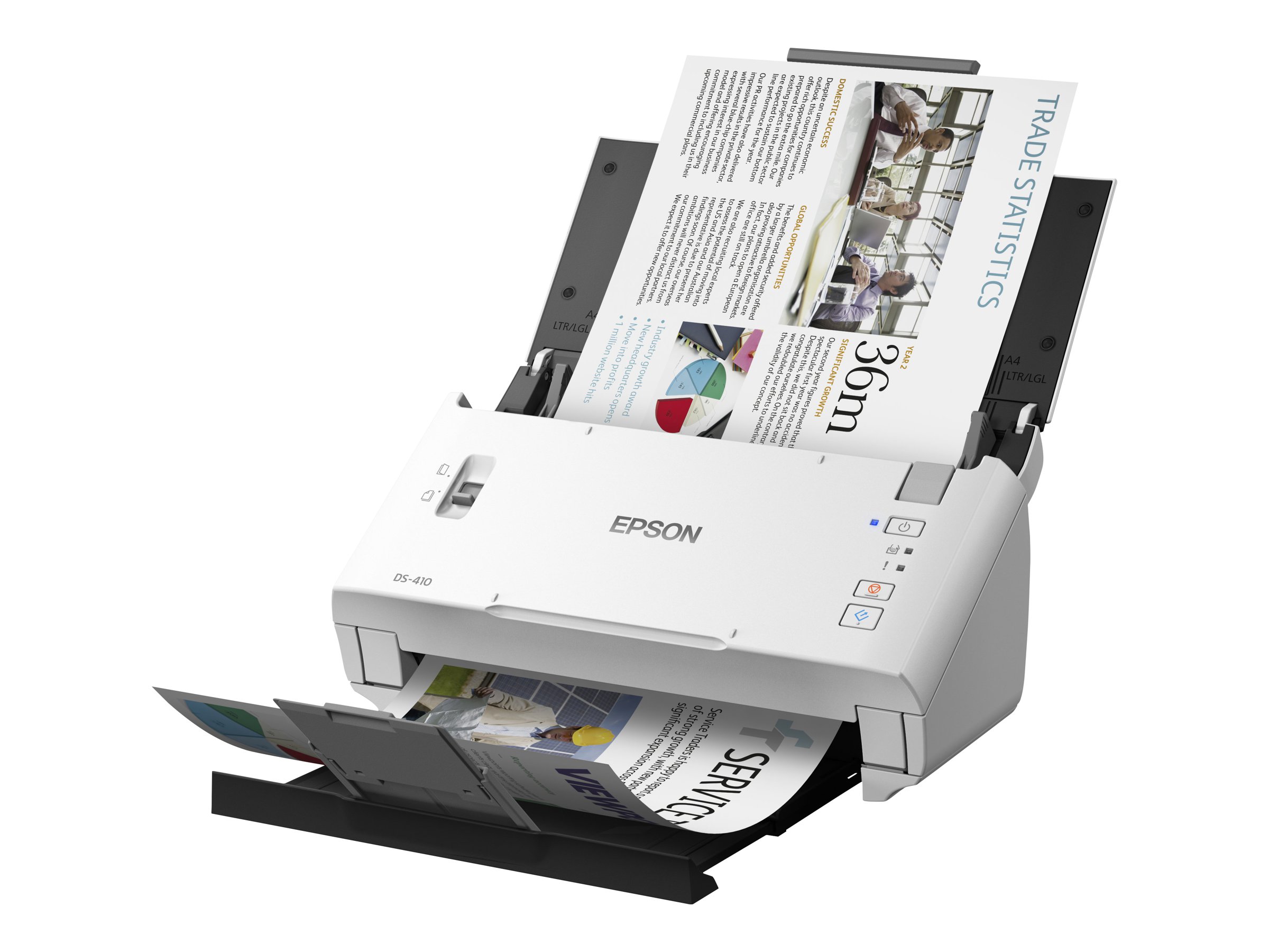 Epson WorkForce DS-410 - Dokumentenscanner - Kontaktbildsensor (CIS)