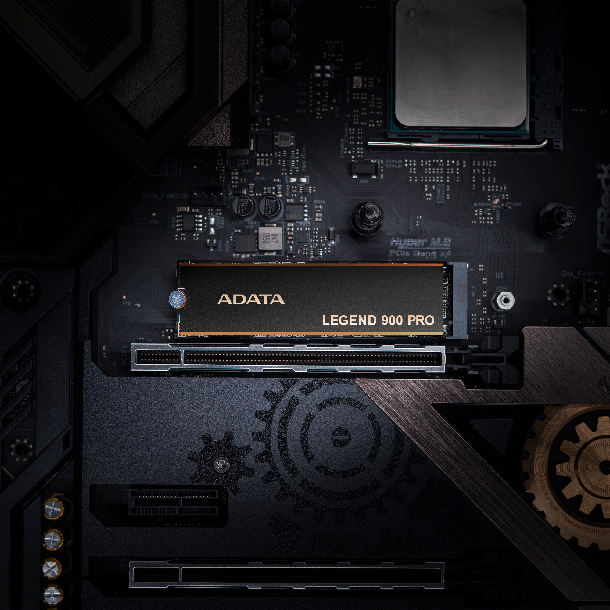 ADATA Legend 900 Pro - SSD - 2 TB - intern - M.2 2280 - PCIe 4.0 x4 (NVMe), Ansicht 2