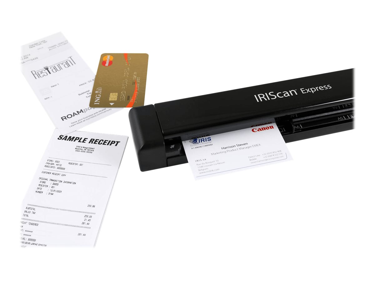 IRIS IRIScan Express 4 - Einzelblatt-Scanner - Contact Image Sensor (CIS), Ansicht 4
