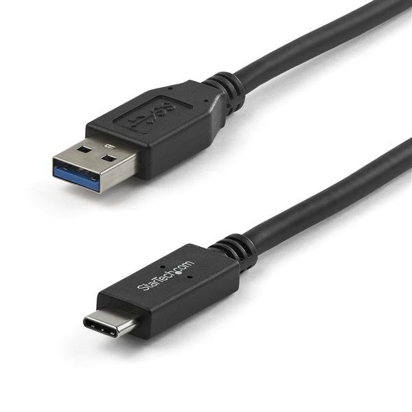 StarTech.com 1m USB auf USB-C Kabel - St/St, 1 m, USB A, USB C, USB 3.2 Gen 2 (3.1 Gen 2), 10 Gbit/s, Schwarz