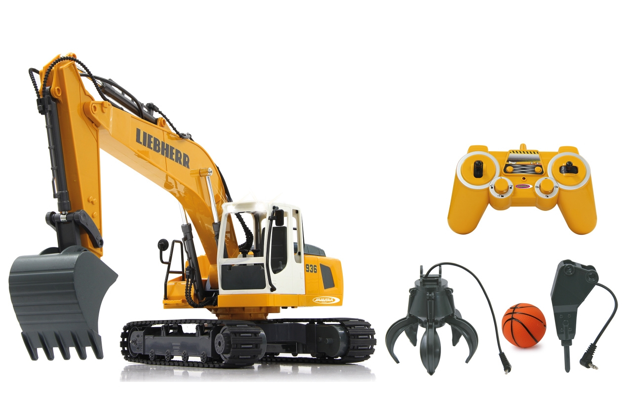 JAMARA Excavadora Liebherr R936 - Bagger - 1:20 - 1,22 kg, Ansicht 2