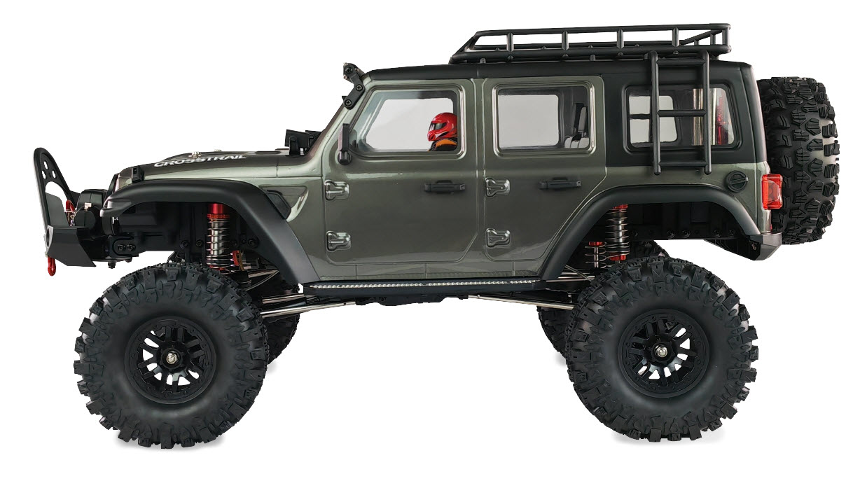 Amewi RC Auto AMXRock Crosstail Crawler 4WD 1 10 ARTR Grau, Ansicht 2