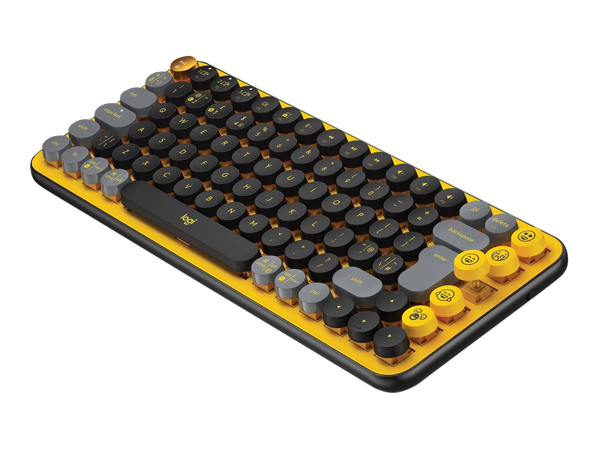 Logitech POP Keys - Tastatur - kabellos - Bluetooth LE Bluetooth 5.1