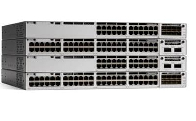 Cisco Catalyst C9300-48P-E, Managed, L2/L3, Gigabit Ethernet (10/100/1000), Vollduplex, Power over Ethernet (PoE), Rack-Einbau