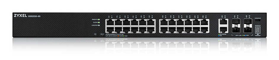 ZyXEL XGS2220-30 - Managed - L3 - Gigabit Ethernet (10/100/1000) - Rack-Einbau, Ansicht 4