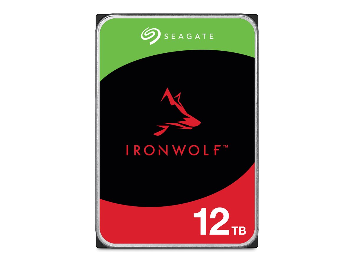 Seagate IronWolf ST12000VN0008 - Festplatte - 12 TB - intern - 3.5 (8.9 cm)