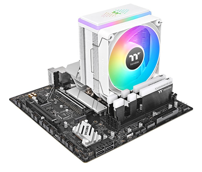 Thermaltake Astria 400 ARGB White Air cooler - CPU-Kühler - AMD Sockel AM4 (Ryzen), Ansicht 2