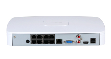 Dahua IP REGISTRATORIUS NVR4108-8P-EI 8 KANAL 8 PoE WizSense - Server, Ansicht 3