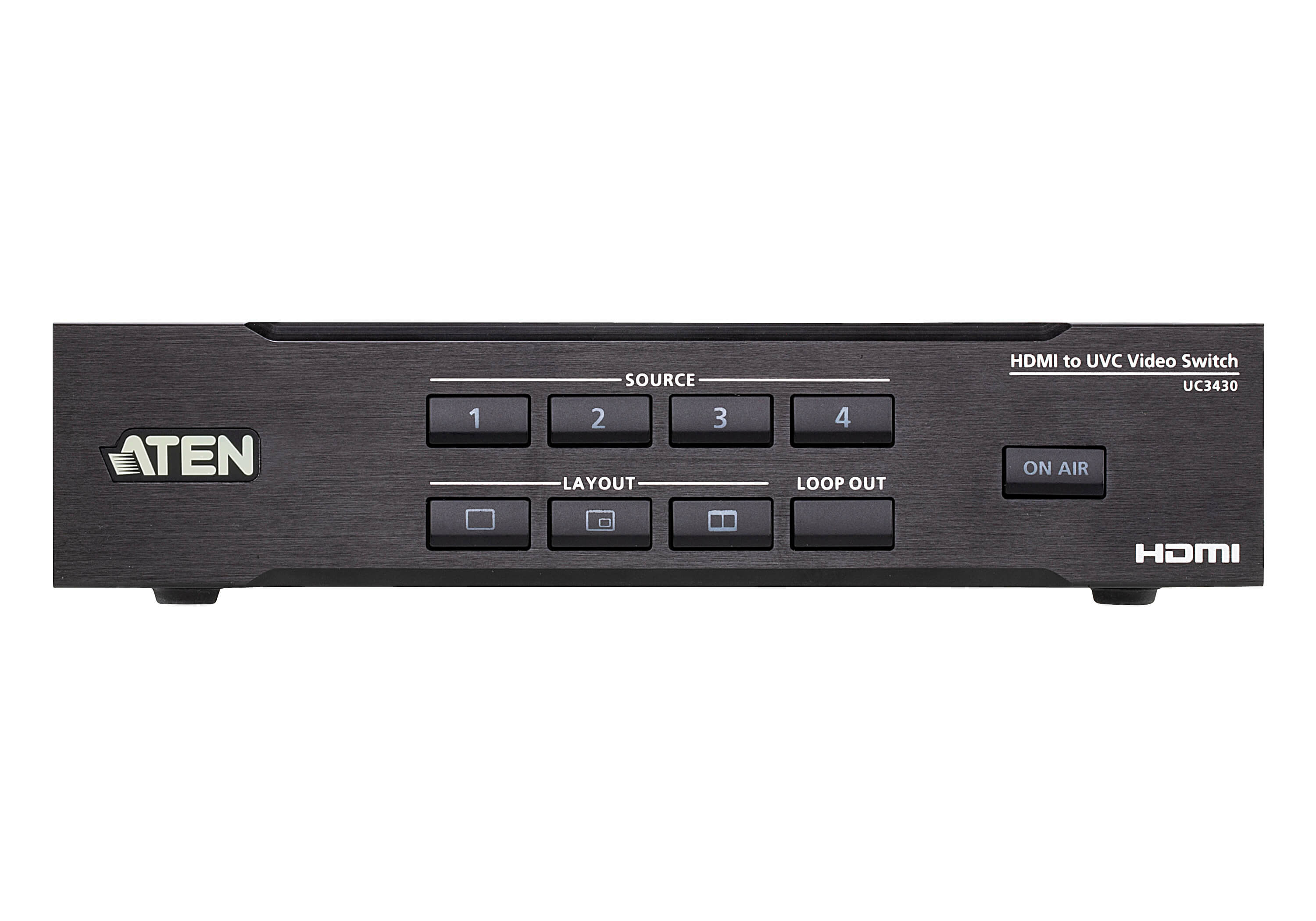 ATEN CAMLIVE PRO 4K 4-Input HDMI to USB Video Switcher, Ansicht 2