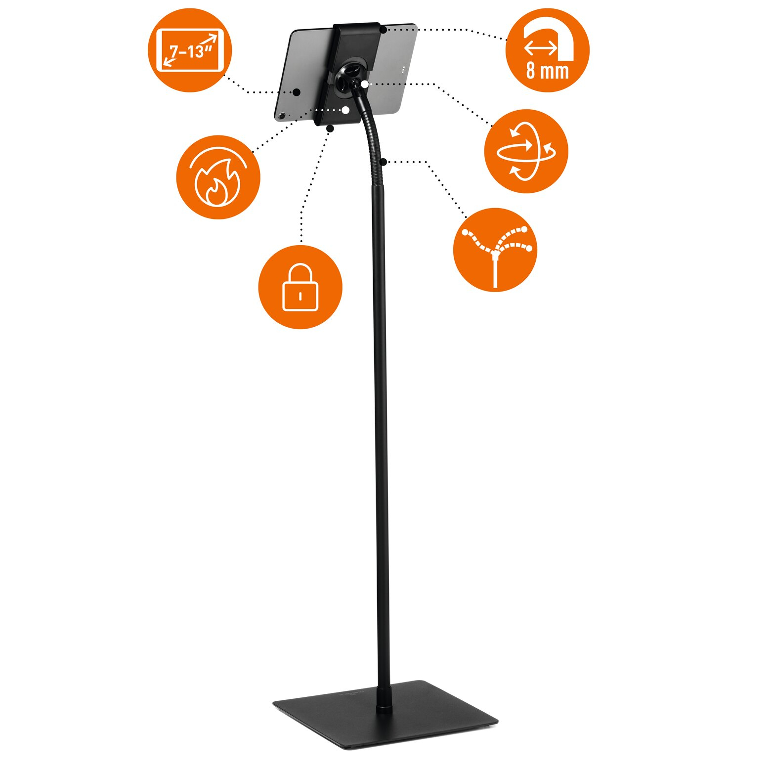 Durable Tablet Holder Tought Floor, Ansicht 2