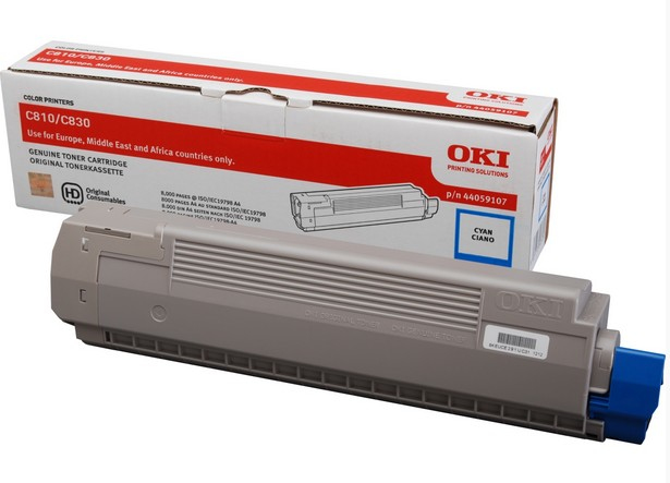 OKI Cyan - original - Tonerpatrone - Image