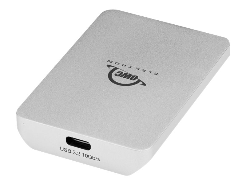 OWC Envoy Pro Elektron - SSD-Gehäuse - M.2 - M.2 - 10 Gbit/s - USB Anschluss - Silber, Ansicht 4