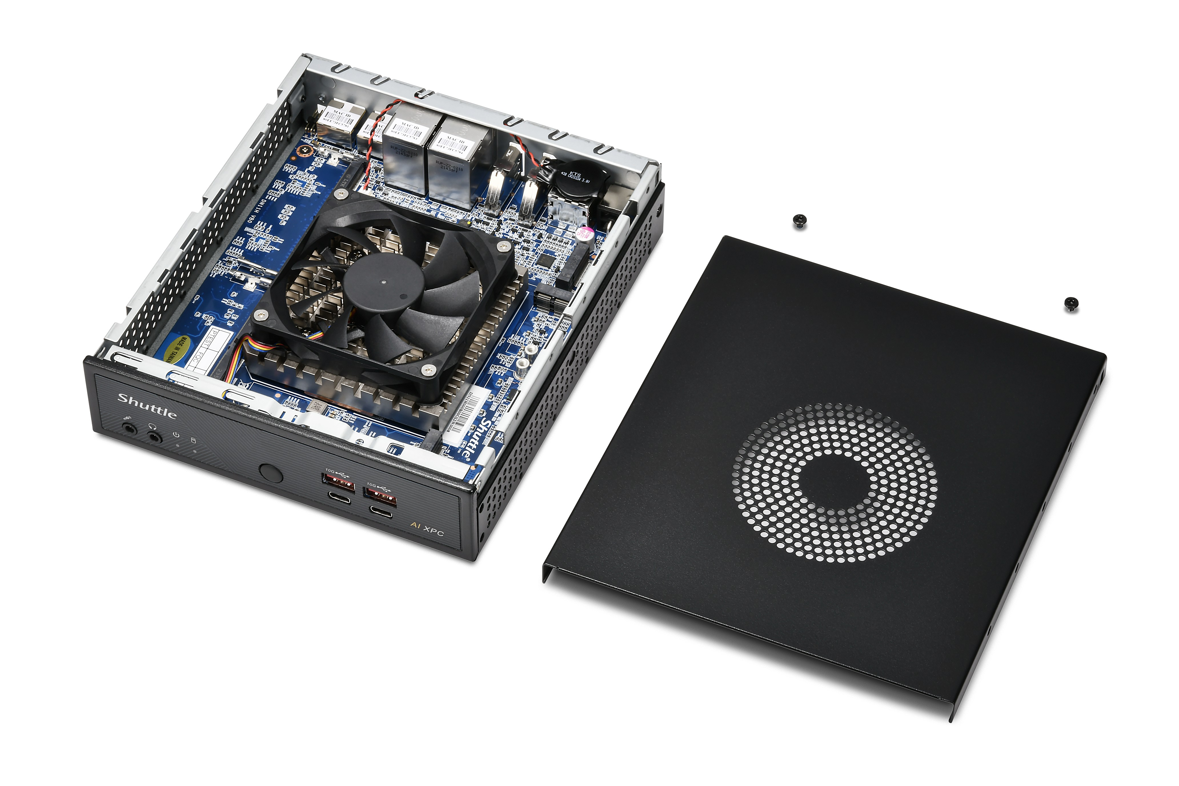 Shuttle XPC slim DN11H9 - Barebone - Slim-PC, Ansicht 2