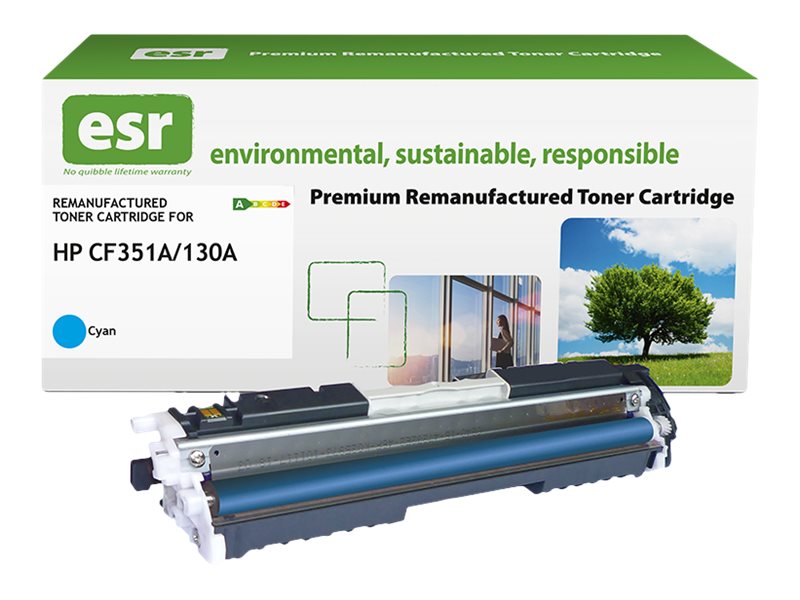 Armor ESR - Cyan - kompatibel - Karton - wiederaufbereitet - Tonerpatrone (Alternative zu: HP 130A)