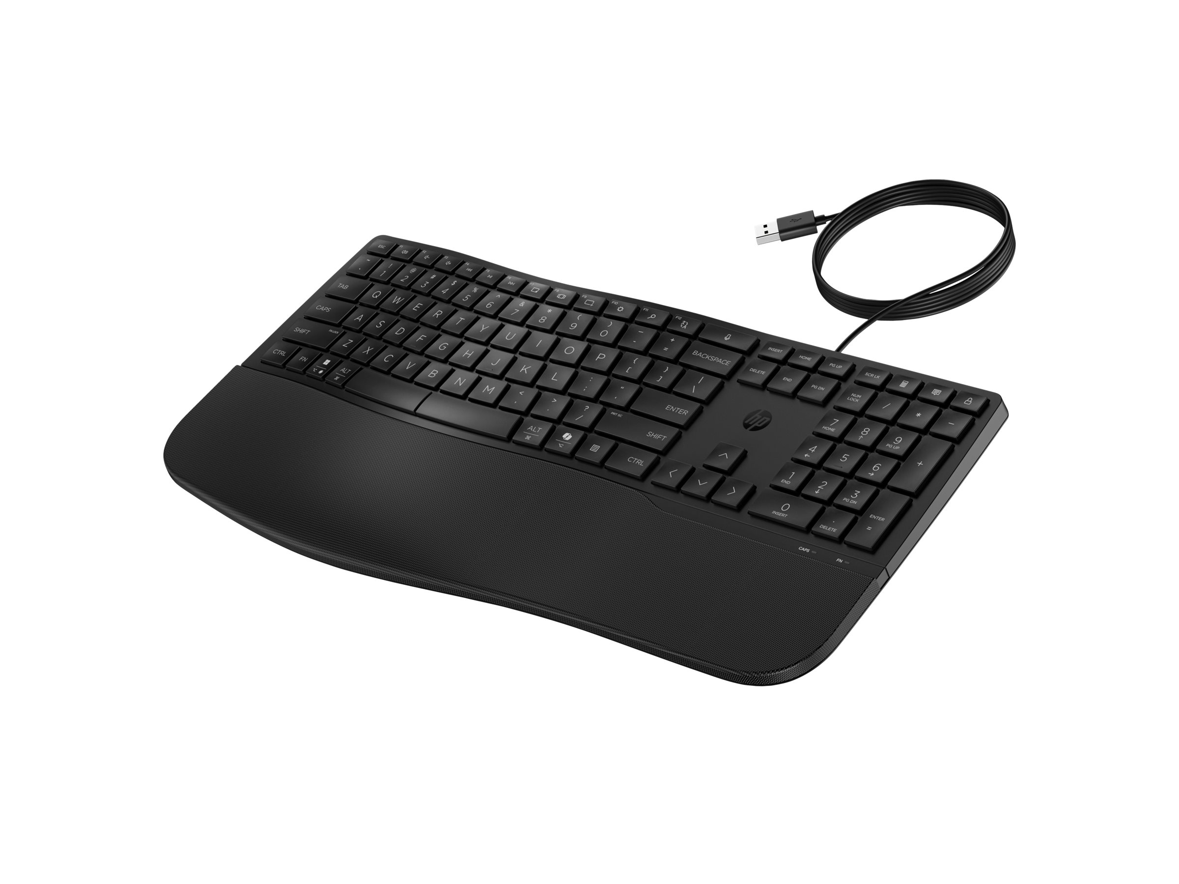 HP 480 Comfort - Tastatur - 3-Zonen-Layout, Multi-Device