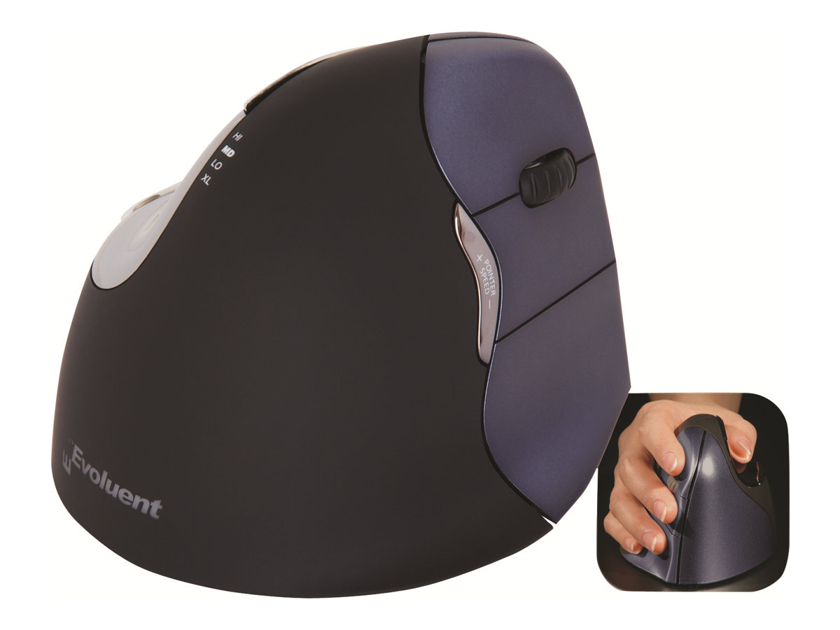 Bakker Elkhuizen Evoluent4 Wireless - Maus - Für Rechtshänder