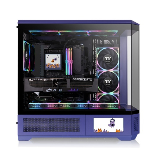 Thermaltake View 600 TG Future Dusk| PC-Gehäuse - Gehäuse - ATX, Ansicht 2