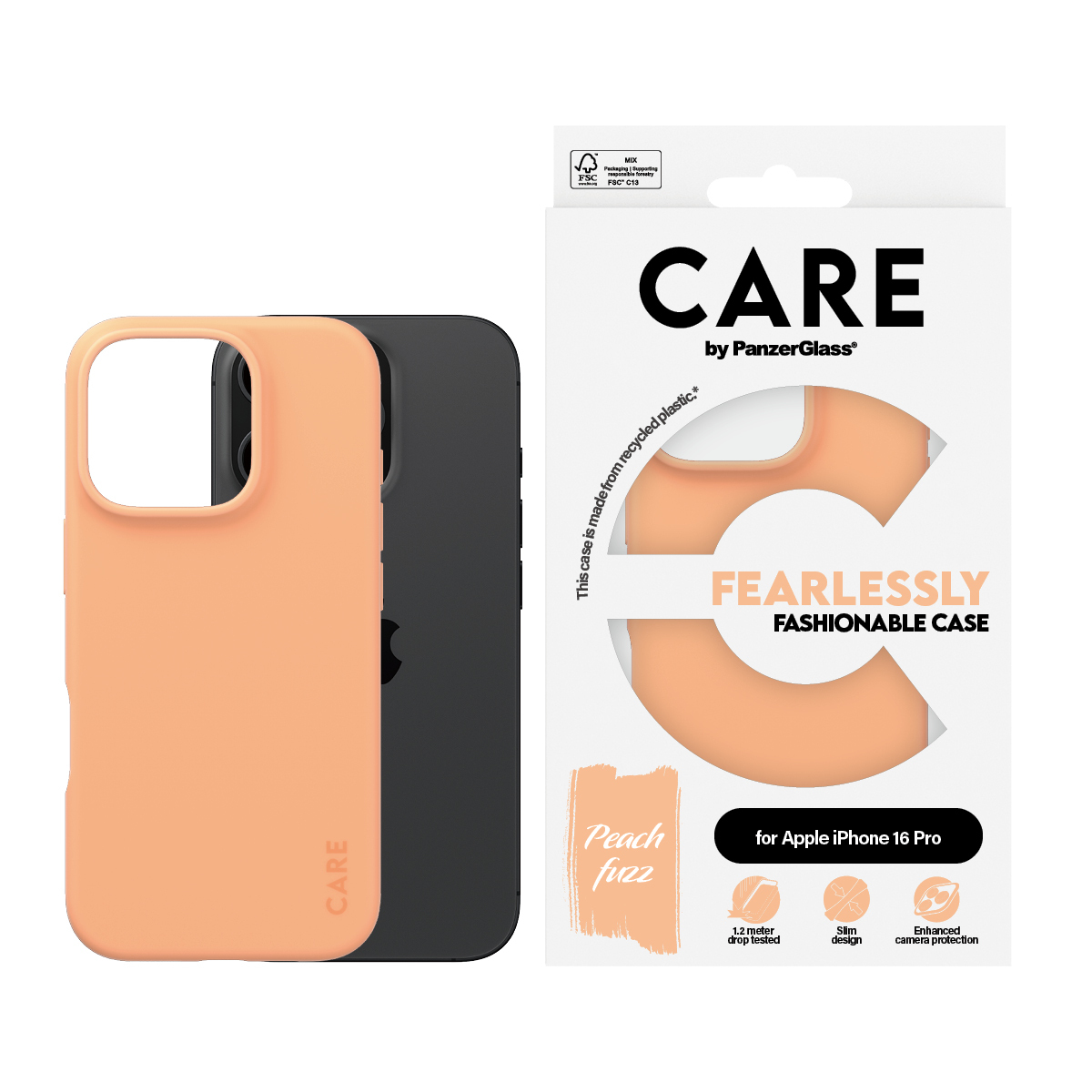 PanzerGlass CARE by PanzerGlass - Hintere Abdeckung für Mobiltelefon - Thermoplastisches Polyurethan (TPU), Ansicht 3
