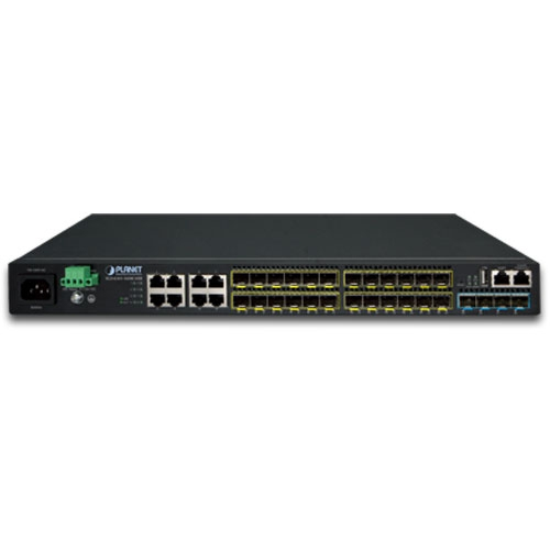 Planet SGS-6341-16S8C4XR - Switch - L3 - managed - 8 x Kombi-Gigabit-SFP + 16 x Gigabit SFP + 4 x 10 Gigabit SFP+, Ansicht 3