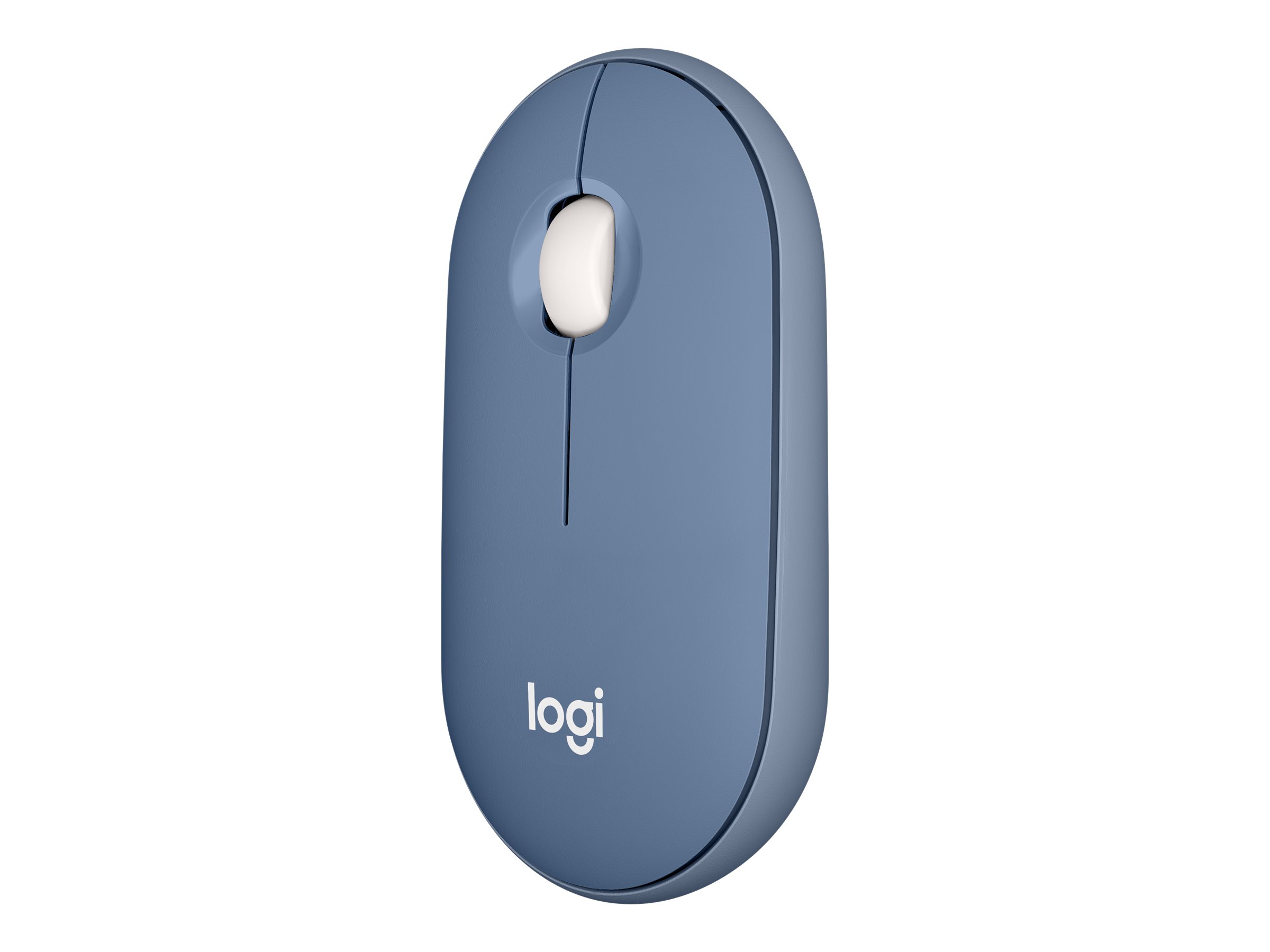 Logitech Pebble M350 - Maus - optisch - 3 Tasten - kabellos - 2.4 GHz Bluetooth - kabelloser Empfänger (USB)