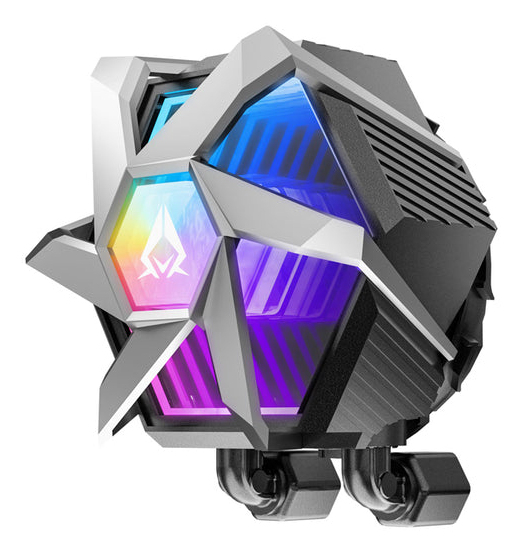 AZZA HEX 240 - All-in-One-Flüssigkeitskühler - 12 cm - 120 m³/h - Schwarz - CPU-Kühler - 34 dB, Ansicht 4