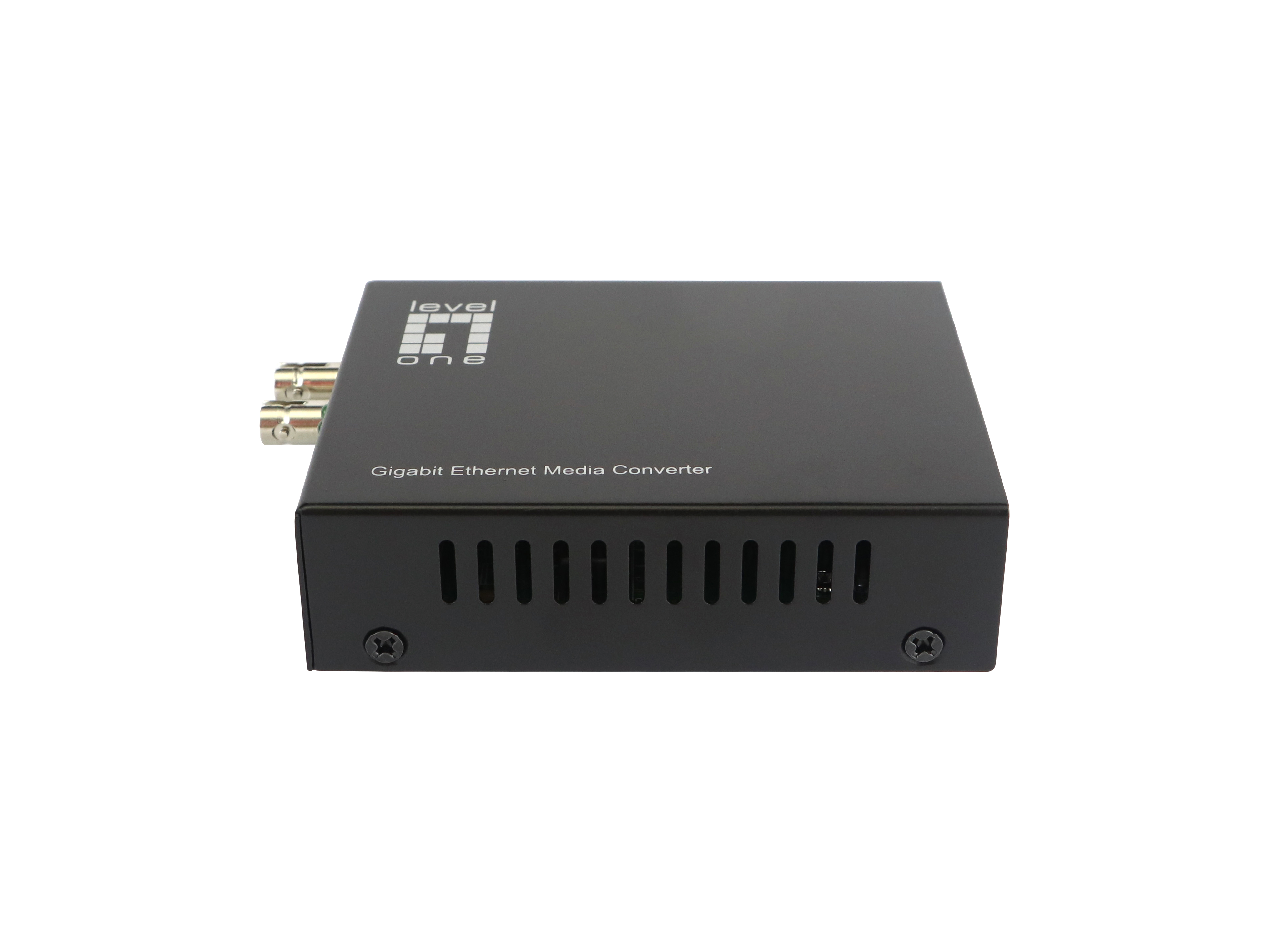 LevelOne Gigabit RJ45 zu ST Mediakonverter - Single-Mode Glasfaser - 10,100,1000 Mbit/s - 10BASE-T - 100BASE-TX - 1000B, Ansicht 2