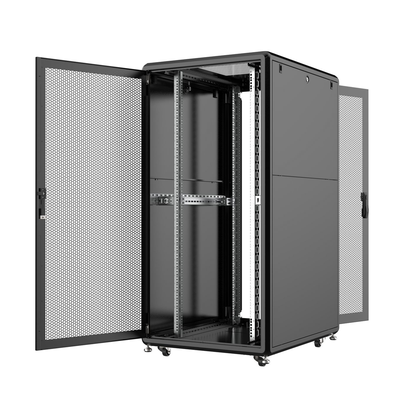 Lanview RSL32U81BL - 32U - 600 kg - 103 kg - Schwarz, Ansicht 2