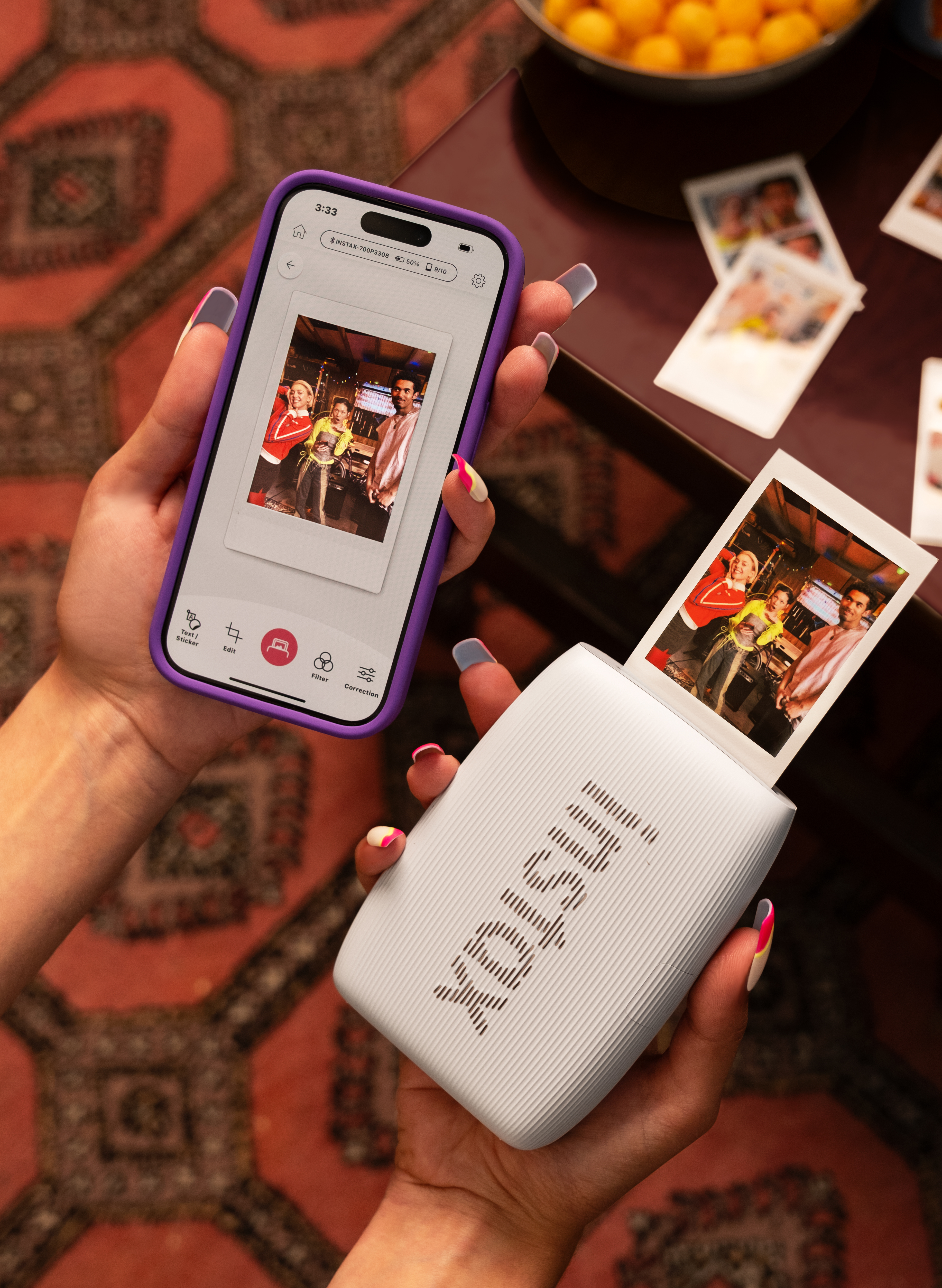 Fujifilm instax mini Link 3 - Drucker - Farbe, Ansicht 2