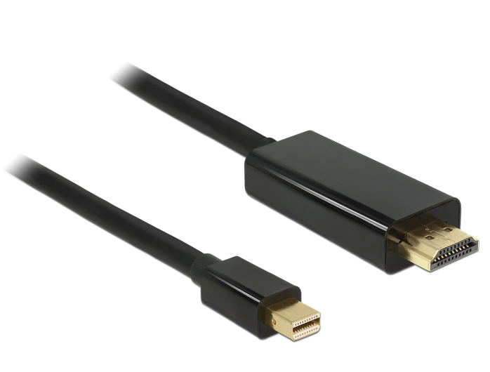 Delock Videokabel - Mini DisplayPort (M) bis HDMI (M), Ansicht 2