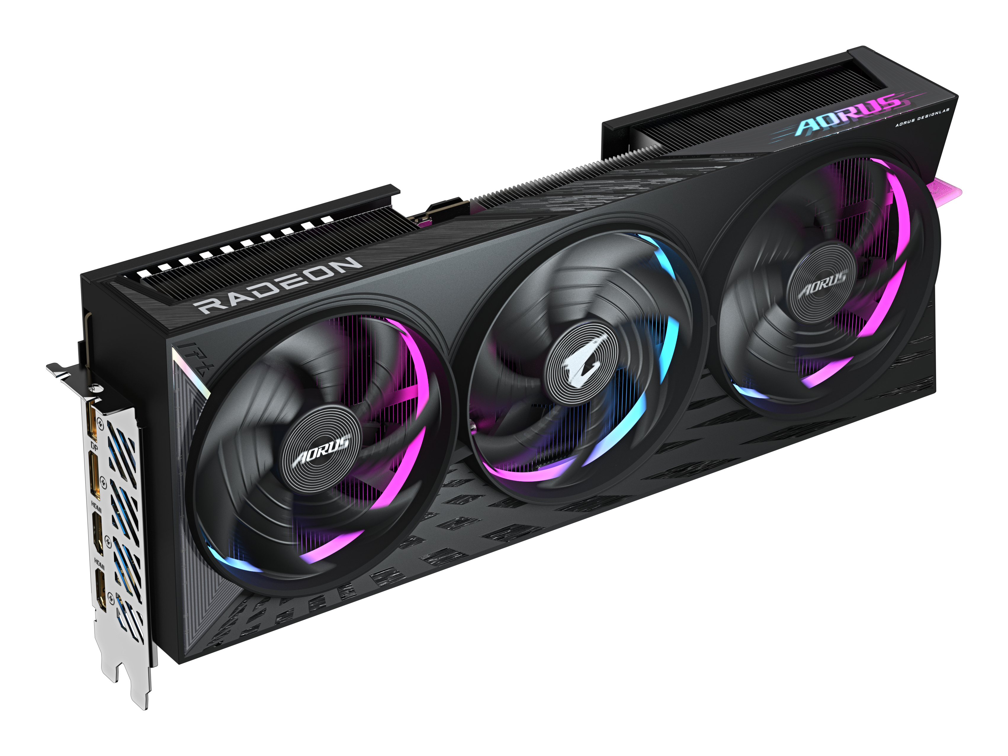 Gigabyte Radeon RX 9070 XT Aores Elite 16 GB - PCI - 16.384 MB, Ansicht 2