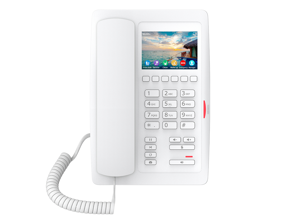 Fanvil H5W - VoIP-Telefon mit Rufnummernanzeige, Ansicht 2